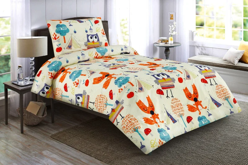 2Pcs Single Bed Sheet-SB183(4716)