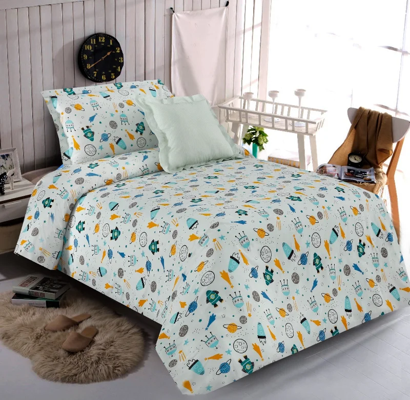 2Pcs Single Bed Sheet-SB295(5191)