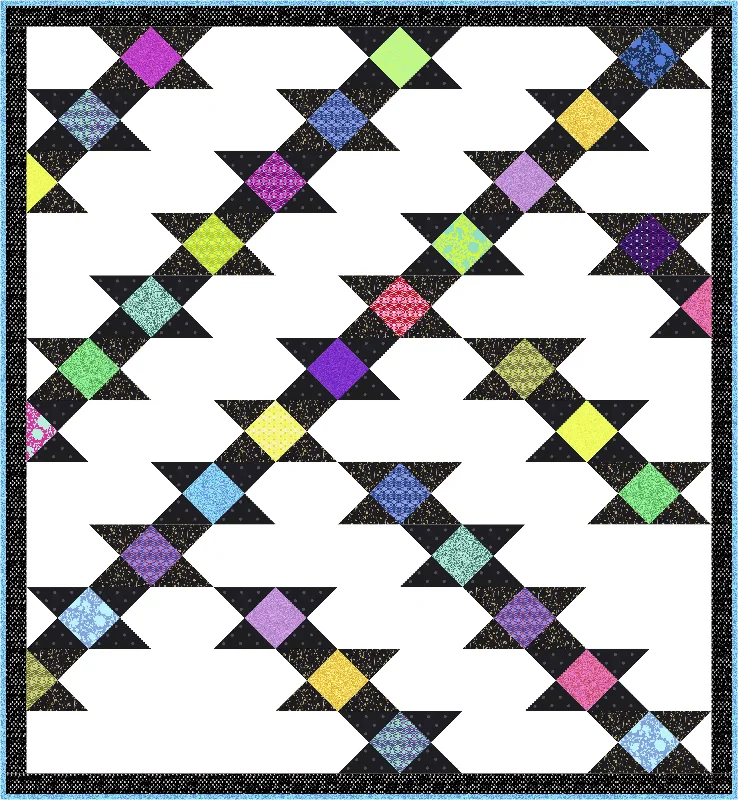 Anvil Modern Quilt Pattern PDF