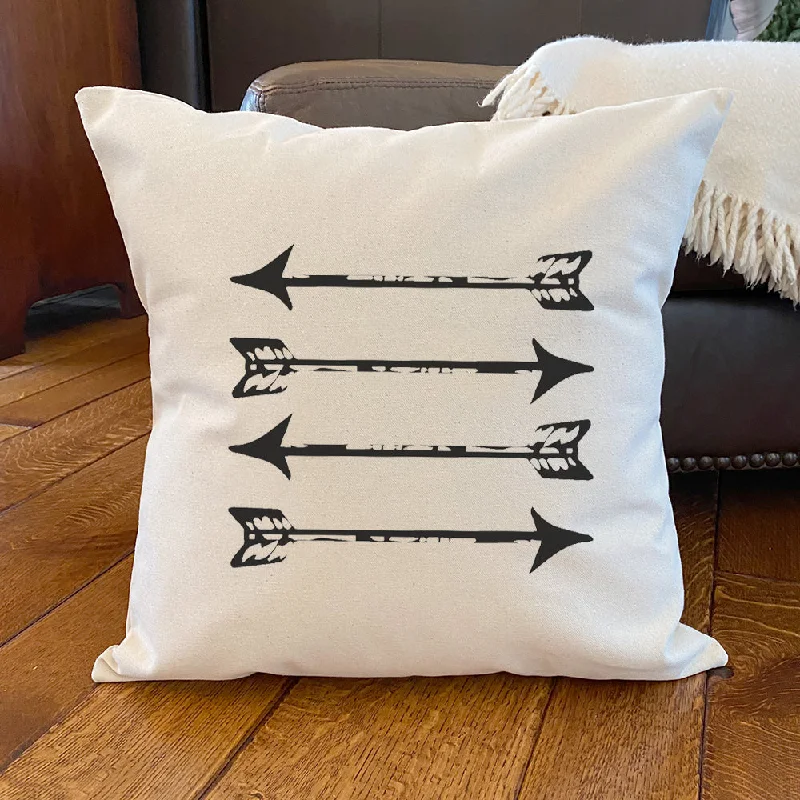 Arrows - Square Canvas Pillow