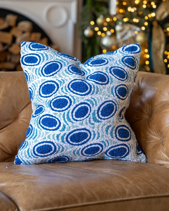 Azzurro Organic Cotton Throw Pillow Coming Soon!