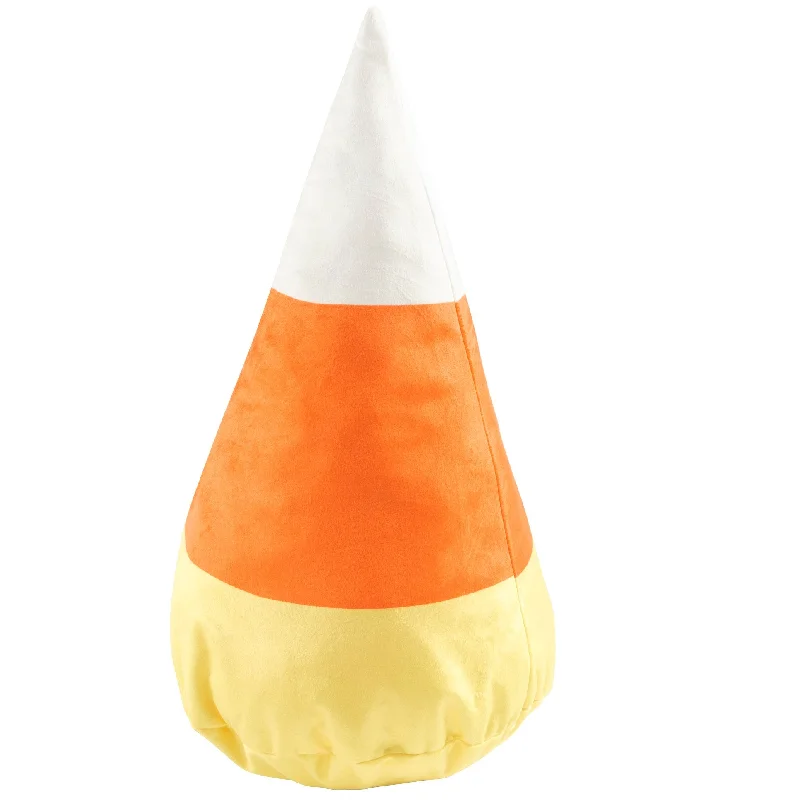 Candy Corn Shaped Decorative Pillow