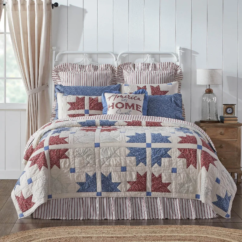 Celebration King Quilt 105Wx95L VHC Brands