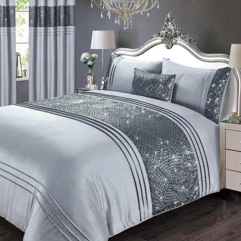 Charleston Duvet Cover Set Grey