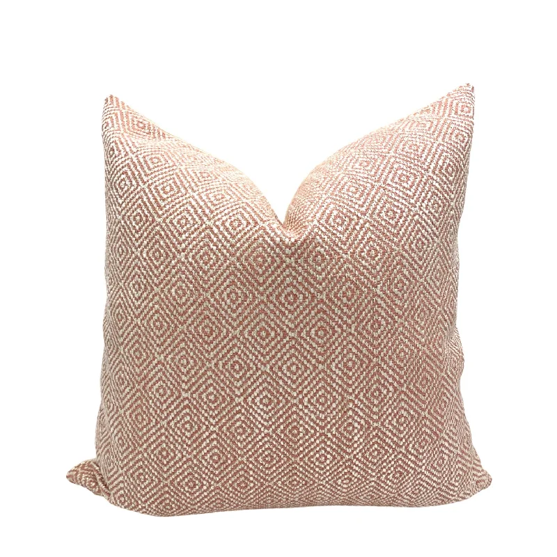 Geometric Coral Pillow Cover (Limited)