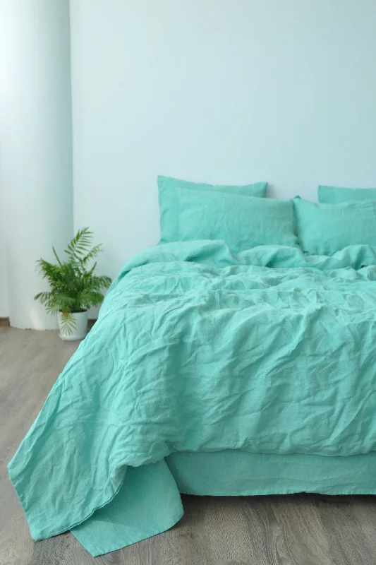 Cyan duvet cover