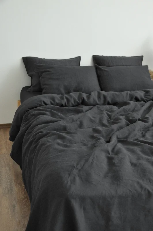 Charcoal duvet cover