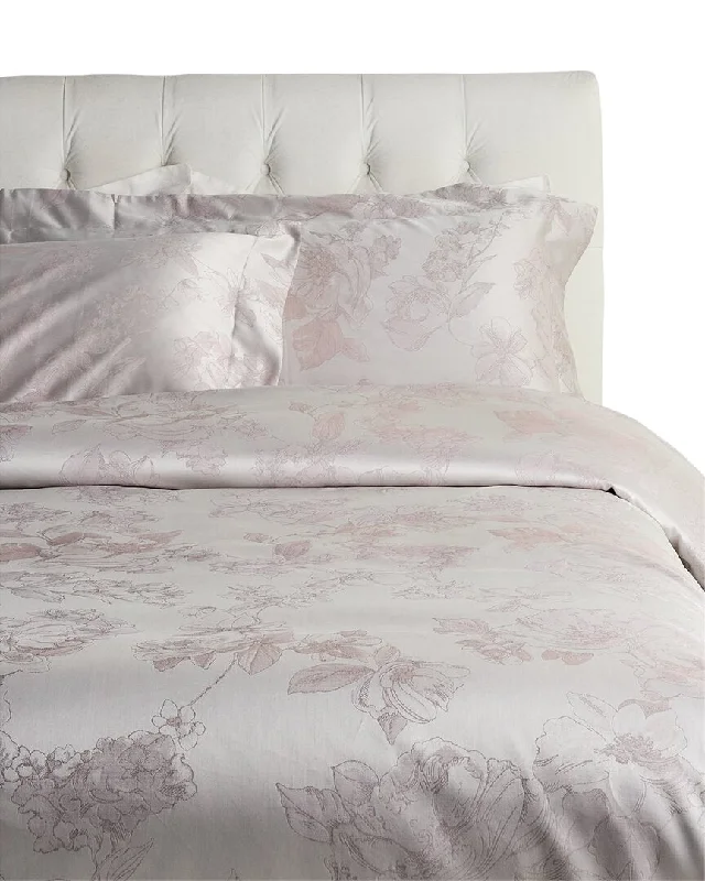 Dea Italian Linens Certaldo Jacquard 600 Thread Count Duvet Set