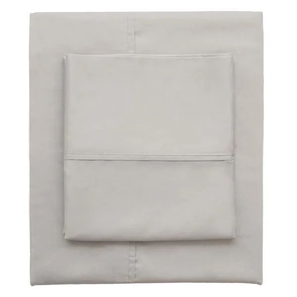 Dove Grey 400 Thread Count Sheet Set (Fitted, Flat, & Pillow Cases)