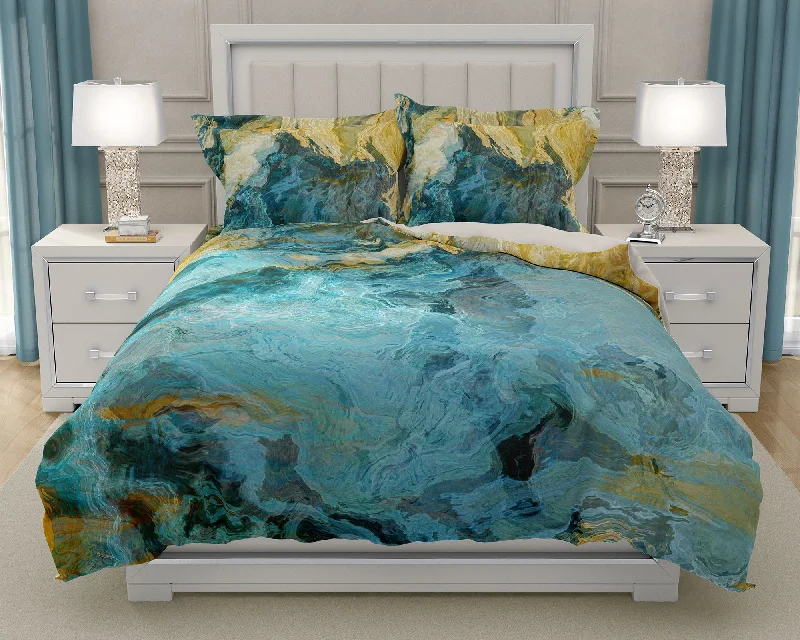 King, Queen or Twin Duvet Cover, Sea and Sand