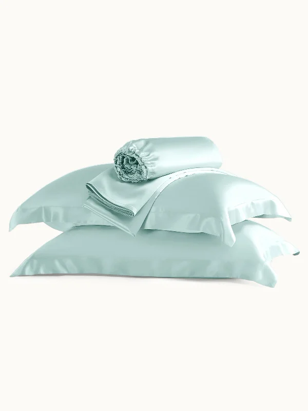 25 Momme Silk Sheet Set with Sham Pillowcases