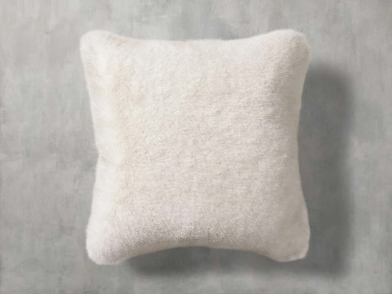 Fairbanks Faux Fur Pillow Cover