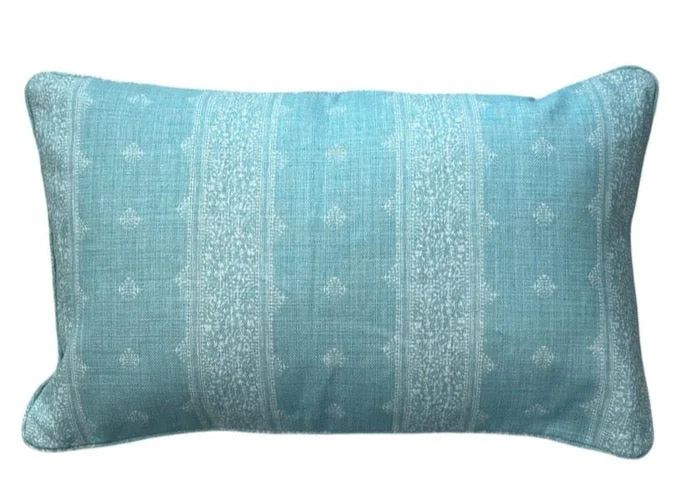 Fez Pale Blue Pillow Cover