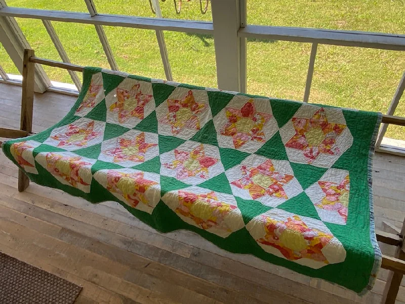 Flower Garden Block Quilt