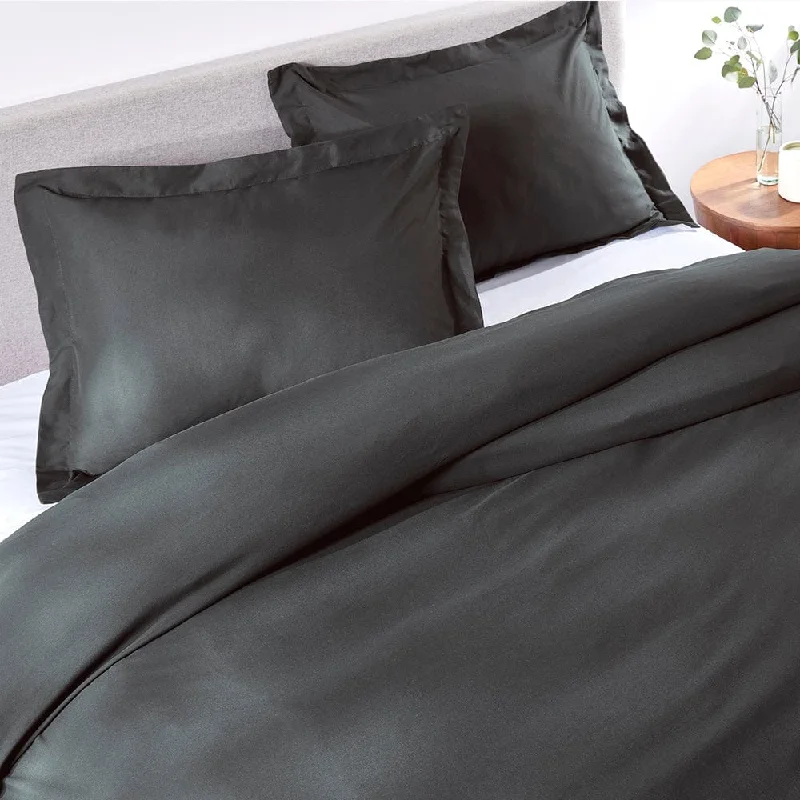 Graphite Gray Duvet Cover Set