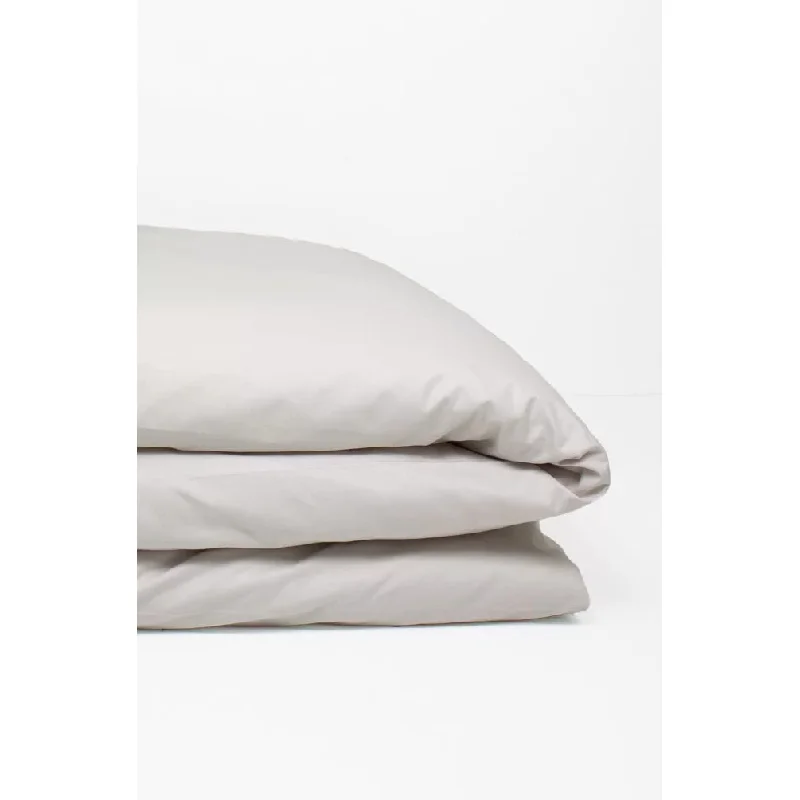 Kadolis Organic Cotton Baby Duvet Cover Plain Colour 100x140cm Natural