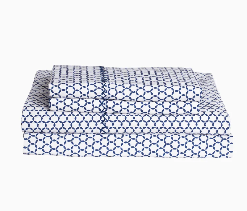 Kesar Indigo Organic Sheet Sets by John Robshaw