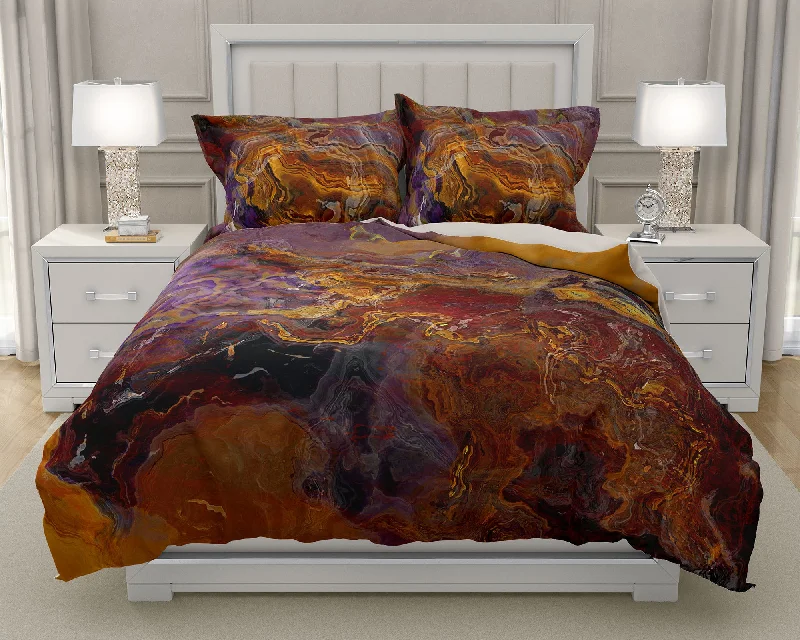 King, Queen or Twin Duvet Cover, Riveted