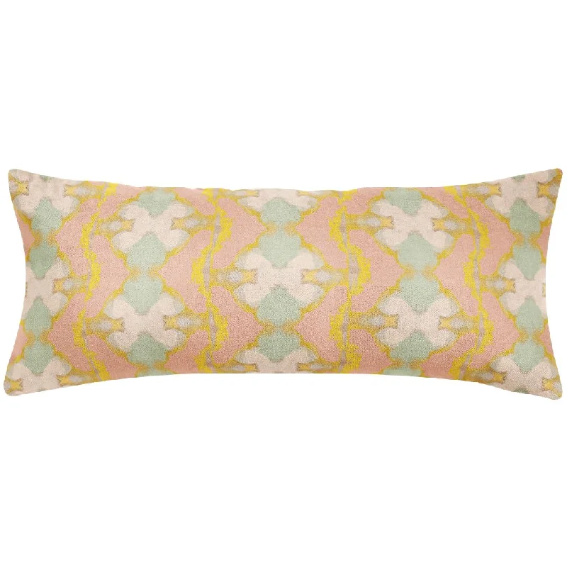 Lily Pond Apricot 14x36 Pillow