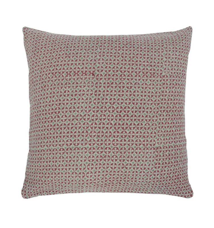 Lisbon Brick Linen Pillow