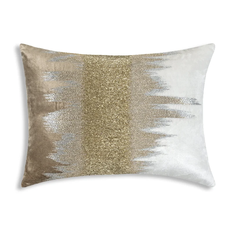 Mira Ivory Beige Velvet Pillow