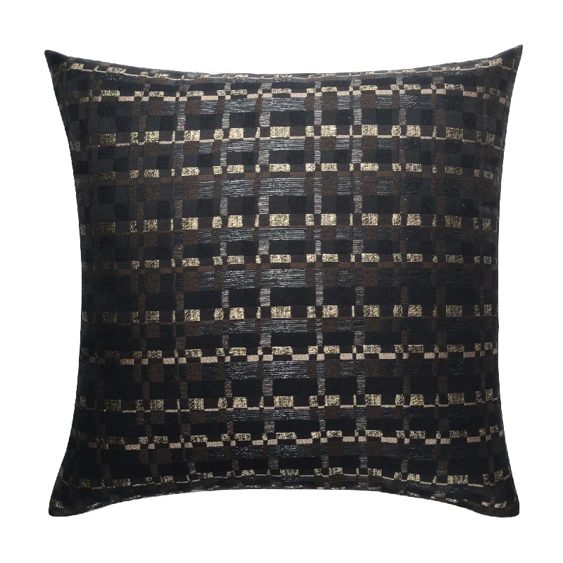 Onyx Geometric Pillow