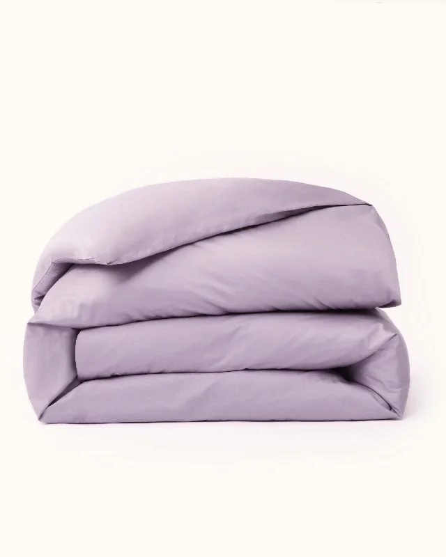 Classic Cotton Duvet Cover - Lavender