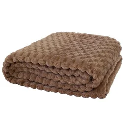 Patton Mocha Throw (150 x 200cm)