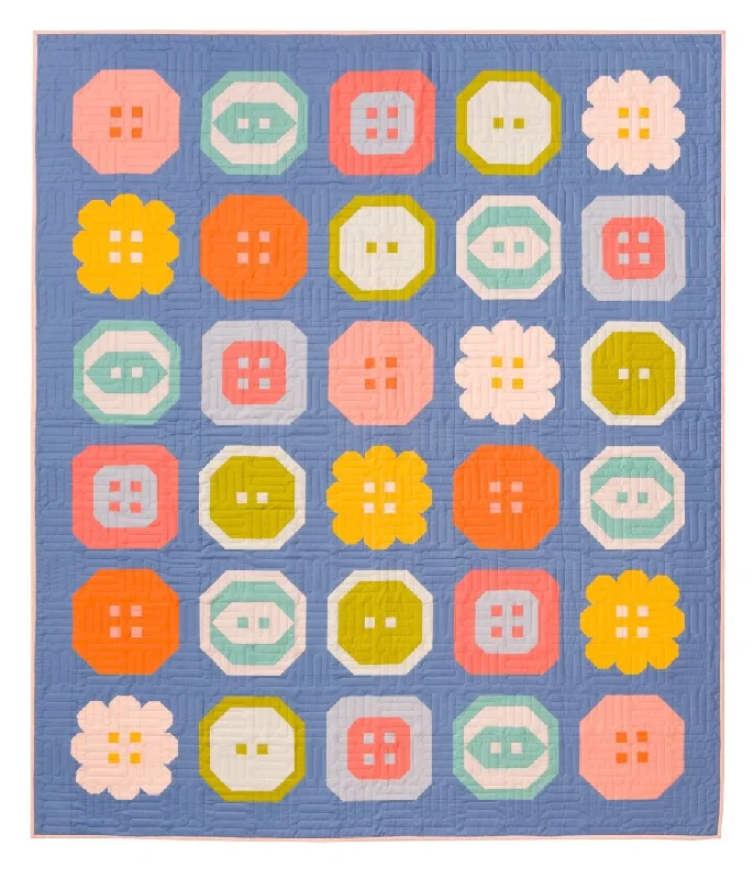 Pen and Paper Patterns Buttoned Up Quilt