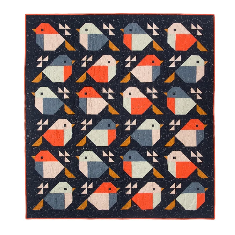 Pen and Paper Patterns Sparrows Quilt