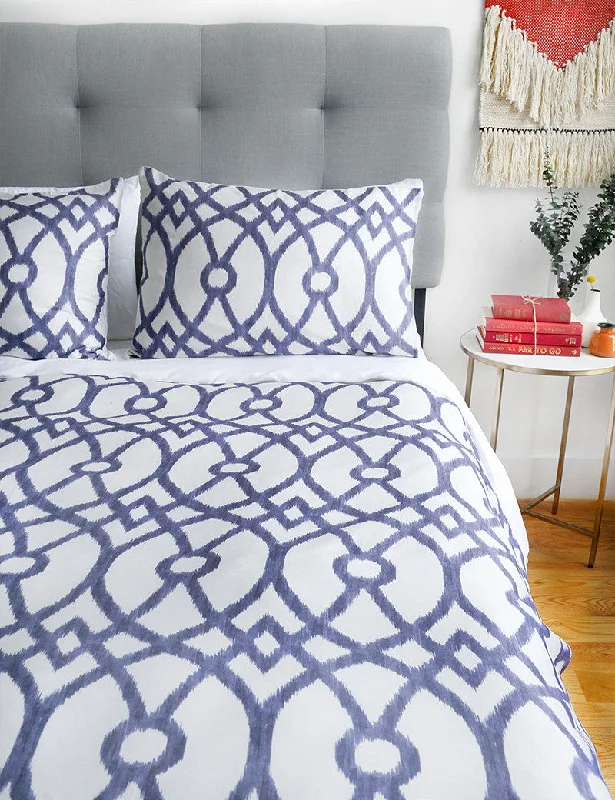 Piper Indigo Duvet Cover