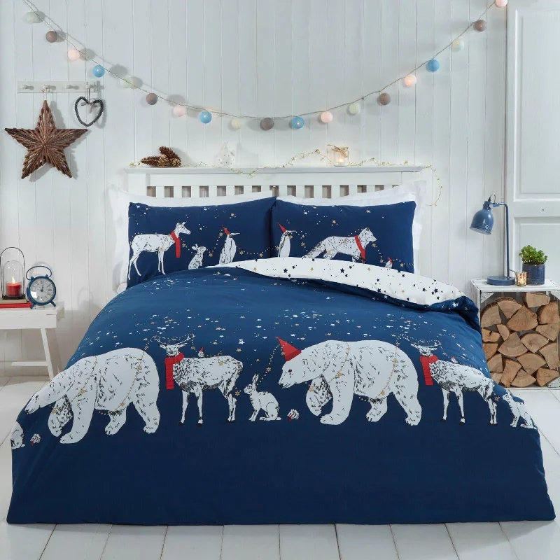 Polar Bear & Friends Christmas Duvet Cover Set