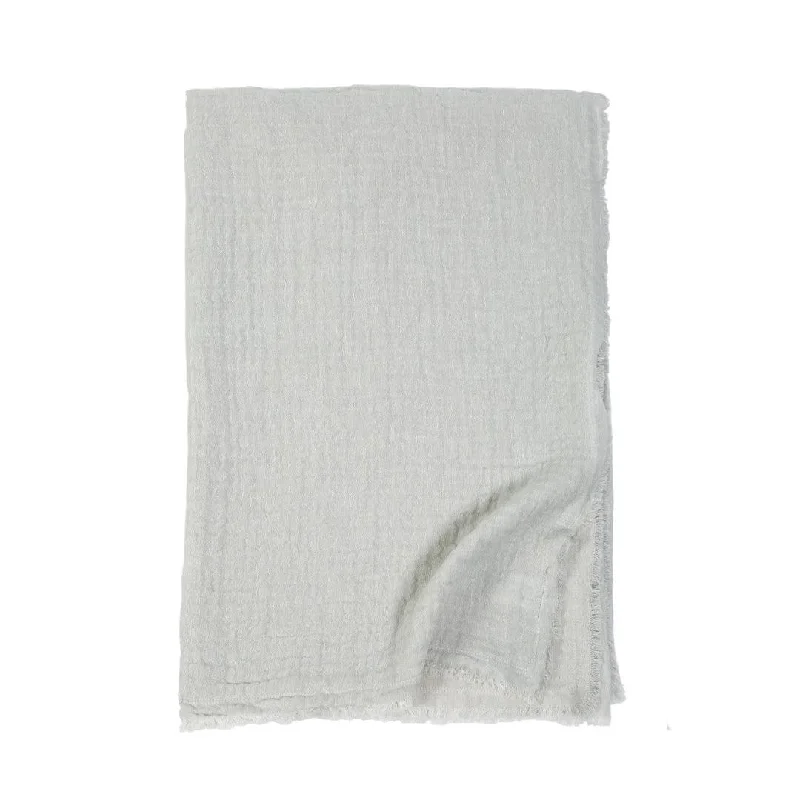 Pom Pom at Home Hermosa Ocean/Cream Oversized Throw