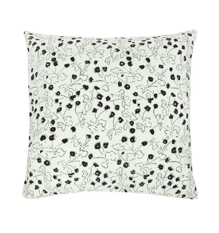 Prairie Flowers Linen Pillow