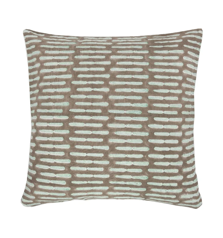 Savannah Celadon Linen Pillow