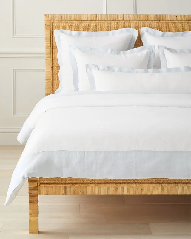 Serena & Lily Salento Linen Duvet