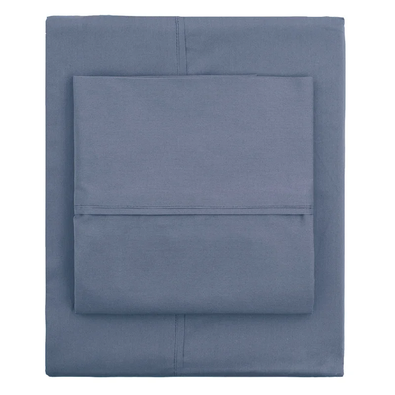 The Slate Blue 400 Thread Count Sheets