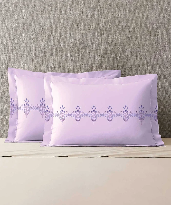 Soft Comfort Pillowcase Set,210 Tc,Lilac Affair