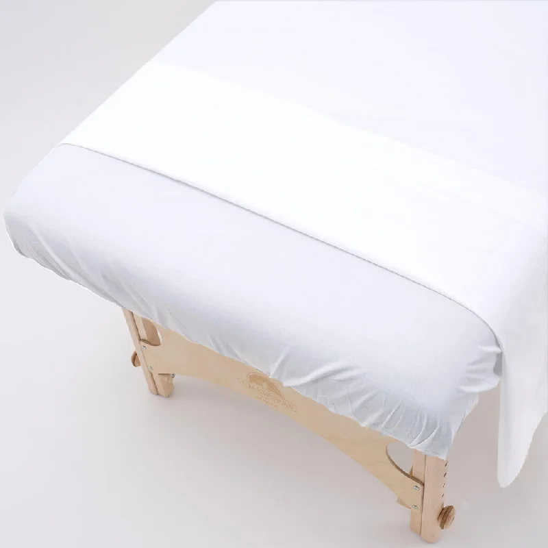 T200 Percale Flat Massage Table Sheets 54x90