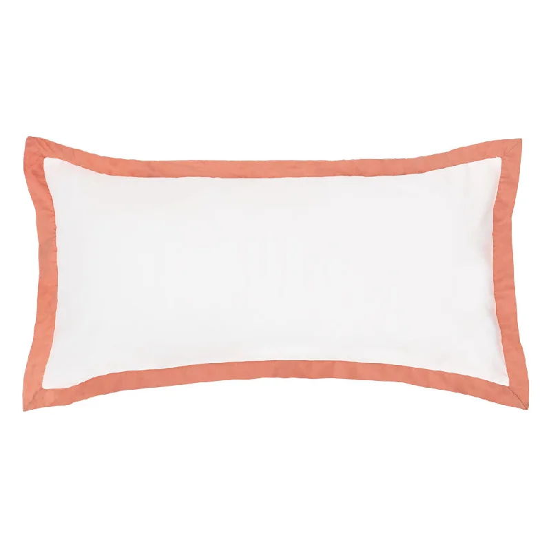 The Linden Apricot Throw Pillow