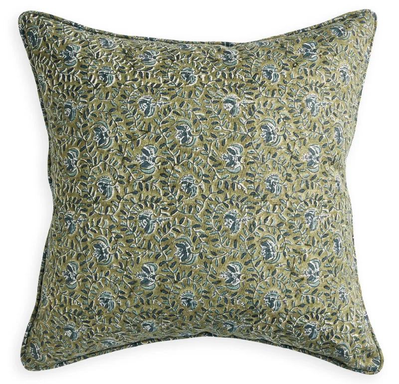 Ubud Slate Pillow Cover