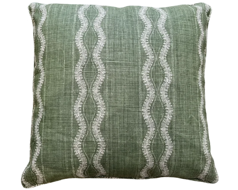 Zanzibar Green Pillow Cover