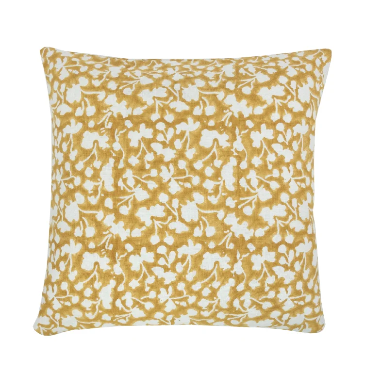 Zara Dijon Linen Pillow