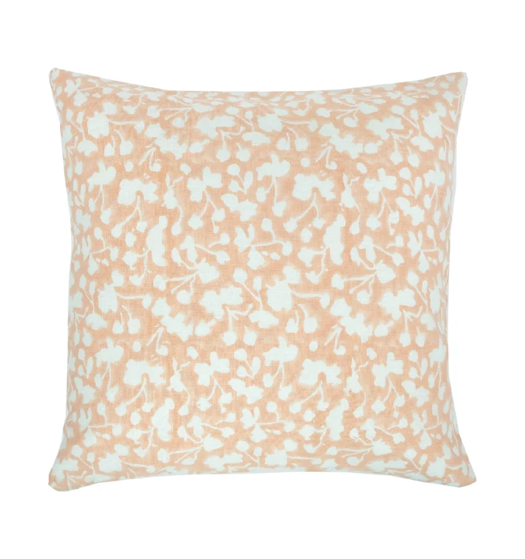 Zara Peach Linen Pillow